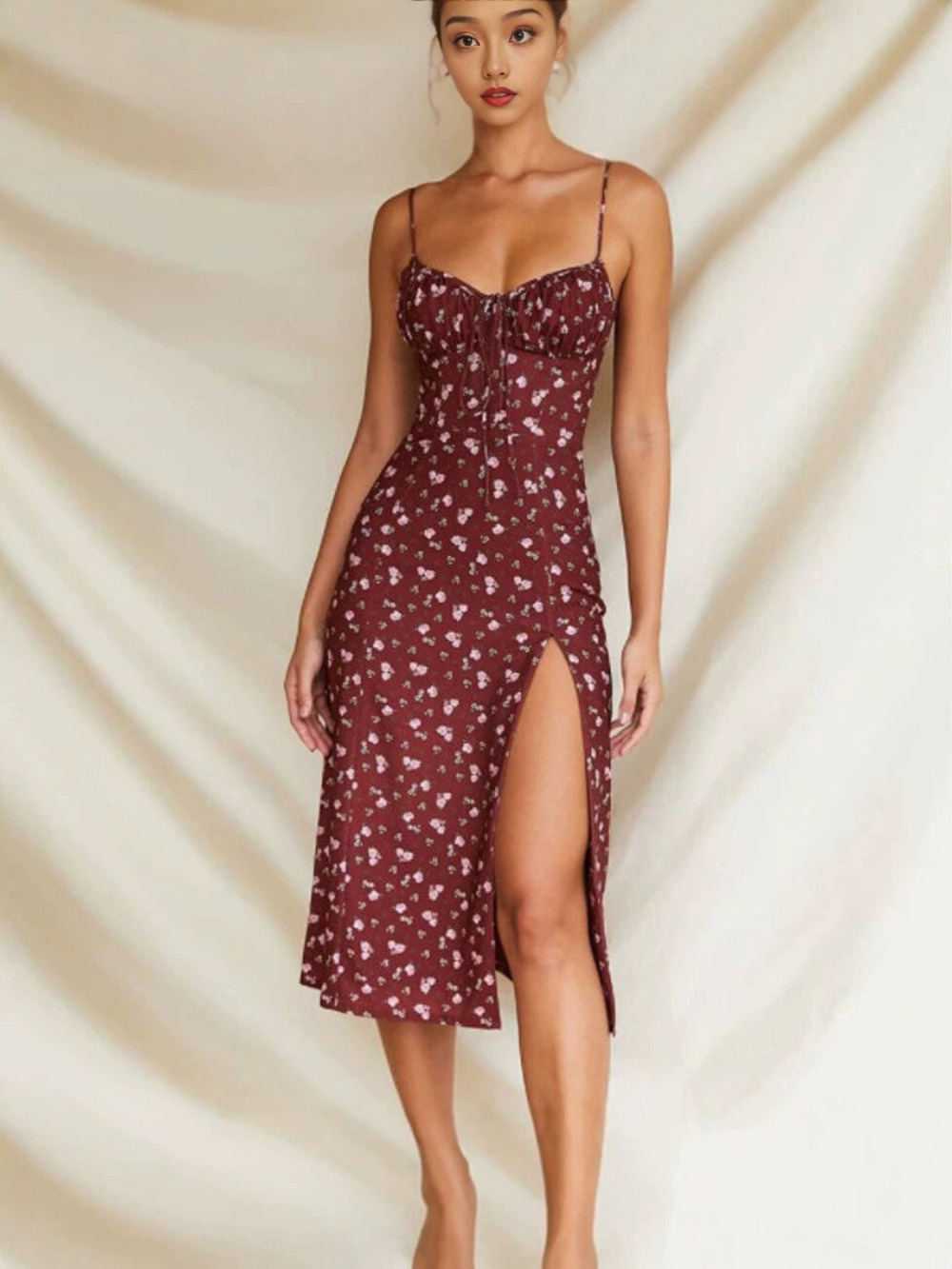 Zara Backless Bow Bodycon Short Dress Summer - Picture 2 of 6